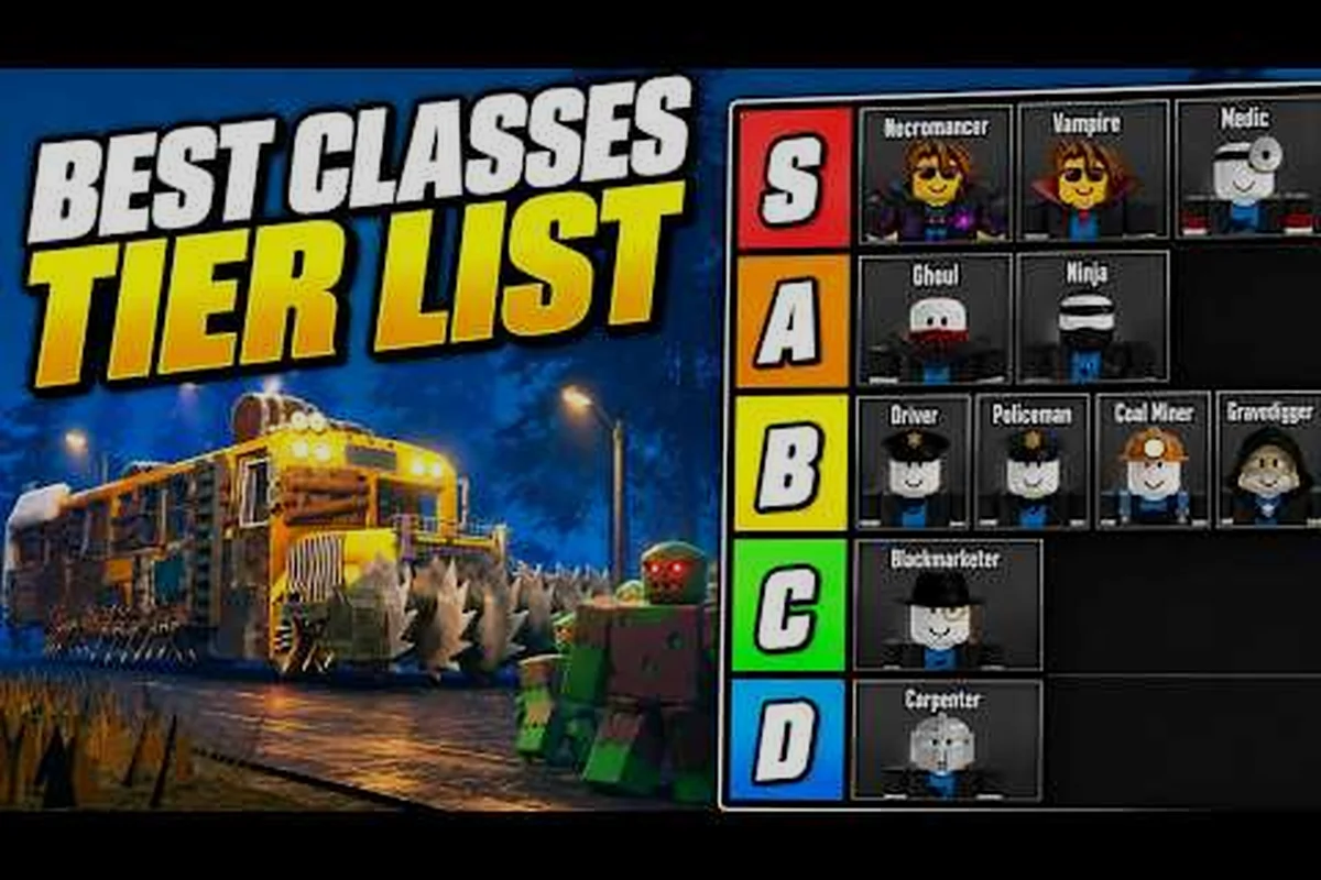 Last Stop Update 2 Tier List: Nightmare Meta Classes Chart